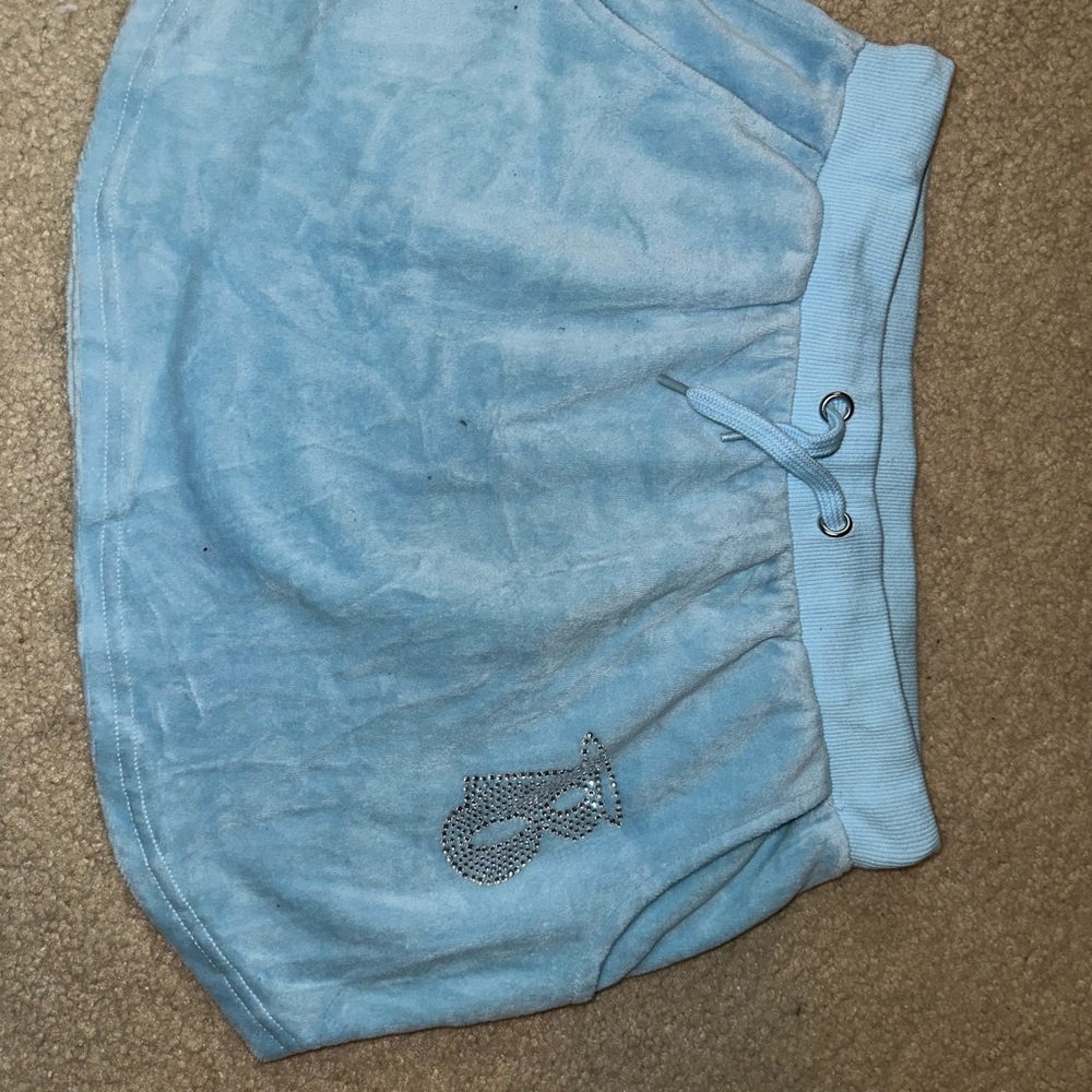 Bratz X Dolls Kill Light Blue Velour Skirt